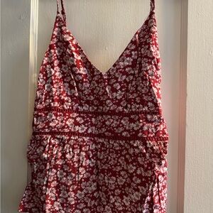 NWT Floral Red Cami Top
